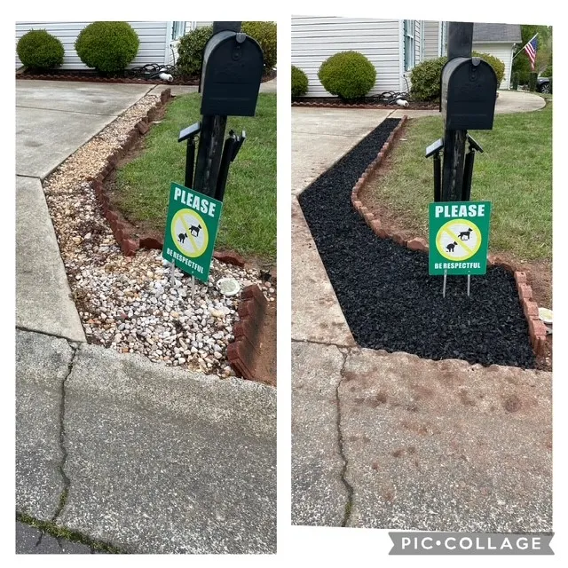 Mulch Job 2